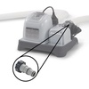 image:imageIntex 2800 GPH Above Ground Pool Sand Filter Pump Bundled with Threaded Hose Adapter Pair