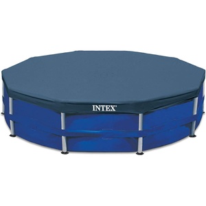 image:imageBLOSSOMZ Intex 12 Round Frame Set Easy Swimming Pool Debris Cover  28031E
