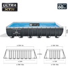 image:imageINTEX 26363EH Ultra XTR 24ft x 12ft x 52in Above Ground Swimming Pool Set with Sand Filter Pump and Automatic Pool Vacuum Cleaner