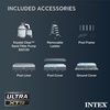 image:imageINTEX 26363EH Ultra XTR 24ft x 12ft x 52in Above Ground Swimming Pool Set with Sand Filter Pump and Automatic Pool Vacuum Cleaner