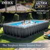 image:imageINTEX 26363EH Ultra XTR 24ft x 12ft x 52in Above Ground Swimming Pool Set with Sand Filter Pump and Automatic Pool Vacuum Cleaner