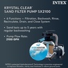 image:imageINTEX 26363EH Ultra XTR 24ft x 12ft x 52in Above Ground Swimming Pool Set with Sand Filter Pump and Automatic Pool Vacuum Cleaner