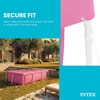 image:imageINTEX 28027E Pool Cover for 7ft x 5ft Rectangular Metal Frame Pools  Includes Rope Tie  Drain Holes  12in Overhang  Snug Fit