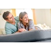 image:imageIntex 22in Queen DuraBeam Deluxe Inflatable Blow Up Elevated Air Mattress Airbed with Built in Pump for Home Camping Guests Ultra Comfort