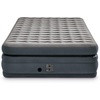 image:imageIntex 22in Queen DuraBeam Deluxe Inflatable Blow Up Elevated Air Mattress Airbed with Built in Pump for Home Camping Guests Ultra Comfort