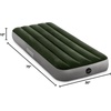image:imageIntex 64106E DuraBeam Prestige Downy Air Mattress FiberTech  Jr Twin  10in Bed Height  300lb Weight Capacity  Pump Sold SeparatelySingle