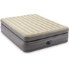 image:imageIntex 64163ED Queen Prime Comfort Elevated Air Mattress FiberTech  Queen Size  Builtin Electric Pump  20in Bed Height  600lb Weight CapacityQueen