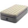 image:imageIntex 64163ED Queen Prime Comfort Elevated Air Mattress FiberTech  Queen Size  Builtin Electric Pump  20in Bed Height  600lb Weight CapacityTwin