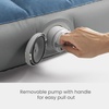 image:imageIntex 64189EP 10in Queen DuraBeam Prestige Downy Air Mattress with Rechargeable Pump for Travel and CampingTwin