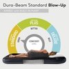 image:imageIntex 64765E DuraBeam Standard Classic Air Mattress with Inflatable Pillows FiberTech  Queen Size  Hand Pump  10in Bed Height  600lb Weight CapacityQueen Airbed Set