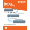 image:imageIntex 64765E DuraBeam Standard Classic Air Mattress with Inflatable Pillows FiberTech  Queen Size  Hand Pump  10in Bed Height  600lb Weight CapacityQueen