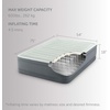 image:imageIntex PremAire I FiberTech Elevated Dura Beam Technology Home Air Mattress Bed with Electric Builtin Pump FullFull