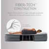 image:imageIntex PremAire I FiberTech Elevated Dura Beam Technology Home Air Mattress Bed with Electric Builtin Pump FullFull