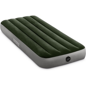 image:imageIntex 64106E DuraBeam Prestige Downy Air Mattress FiberTech  Jr Twin  10in Bed Height  300lb Weight Capacity  Pump Sold SeparatelySingle Pack of 6