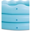 image:imageINTEX 56191EP Wavy Edge Inflatable Kiddie Pool 66 x 18  Blue  152 Gallon Capacity  for Kids Age 3
