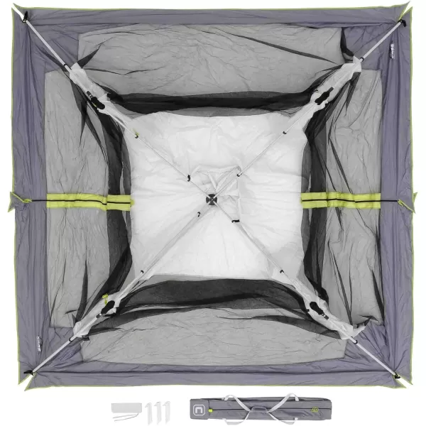 CORE 10x10 Instant Screen House  Folding and Portable Large Pop Up Tent Gazebo Canopy Shelter with Included Carry Bag  Perfect for Family Camping Outdoor Picnic Backyards and Tailgate10x10