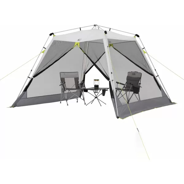CORE 10x10 Instant Screen House  Folding and Portable Large Pop Up Tent Gazebo Canopy Shelter with Included Carry Bag  Perfect for Family Camping Outdoor Picnic Backyards and Tailgate10x10