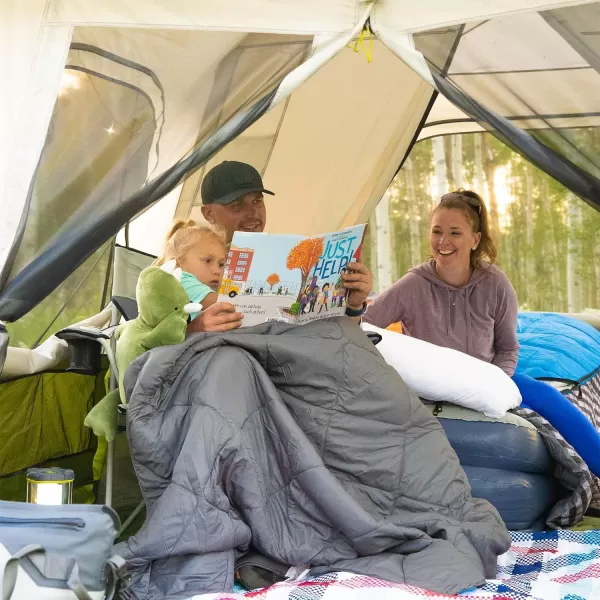 CORE Instant Cabin Tent  Multi Room Tent for Family  Large Pop Up Tent with Organization for Outdoor Camping Accessories  4 Person  6 Person  8 Person  10 Person Tent for Camping8 Person