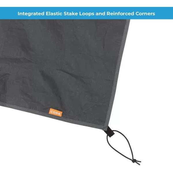 CORE Outdoor Tent Footprints  Perfect Tarp Camping Accessories10 Person Tent