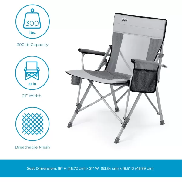 CORE Padded Mesh Hard Arm ChairMesh Hard Arm Chair