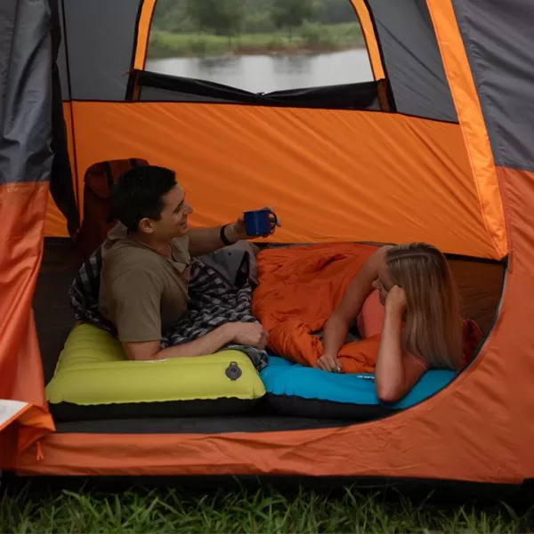 CORE Sleeping Pad for Camping  Perfect Ultralight Sleeping Mat for Tents Camping Cot ampamp Backpacking Gear  Lightweight ampamp Inflatable Blow Up Mattress for Travel Hiking ampamp Outdoor Use