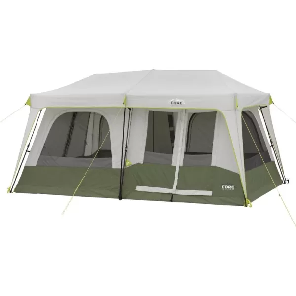 CORE Instant Cabin Tent  Multi Room Tent for Family  Large Pop Up Tent with Organization for Outdoor Camping Accessories  4 Person  6 Person  8 Person  10 Person Tent for Camping8 Person