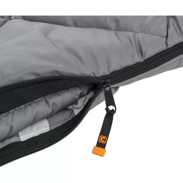 CORE 20 Deg Oversized Adult Sleeping Bag Gray
