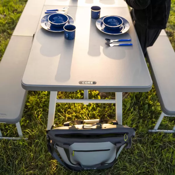 CORE Insulated Leak Proof Soft Coolers for Camping Outdoor Lunch Travel Picnic Beach Accessories  12 Can  20 Can  30 Can  36 Can Small ampamp Large Portable Cooler Tote Bags18 Liter20 Can