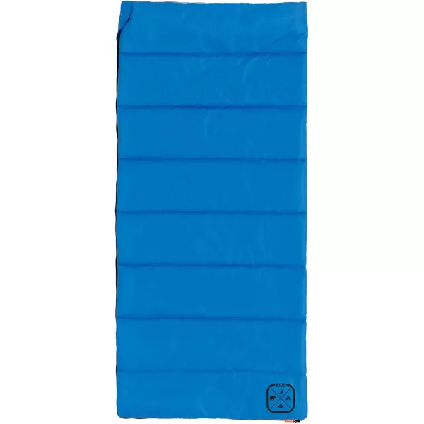 CORE Youth IndoorOutdoor Sleeping Bag  Great for Kids Boys Girls  Ultralight and Compact Perfect for Backpacking Hiking Camping and SleepoversBlue