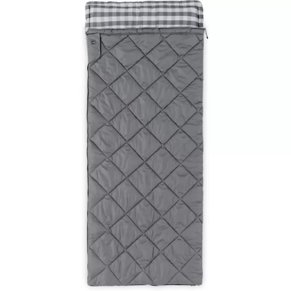 CORE 20 Deg Oversized Adult Sleeping Bag Gray