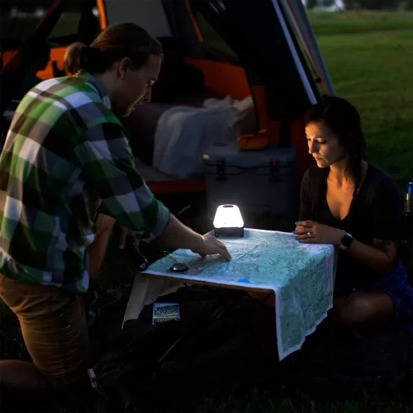 CORE 100 Lumen LED Tent Light Lantern includes 3 AA Batteries for Camping750 Lumens