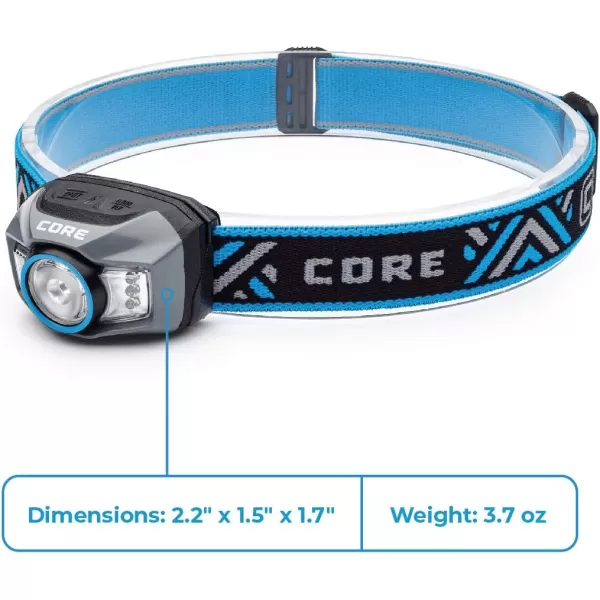 CORE 300 Lumen Rechargeable MultiColor Headlamp300 Lumens