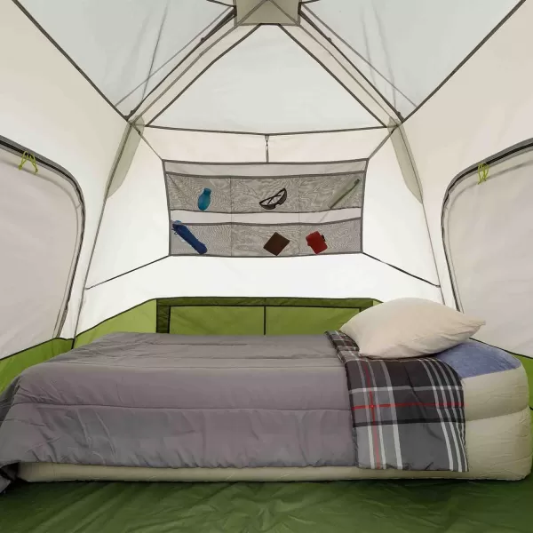 CORE Instant Cabin Tent  Multi Room Tent for Family  Large Pop Up Tent with Organization for Outdoor Camping Accessories  4 Person  6 Person  8 Person  10 Person Tent for Camping4 Person