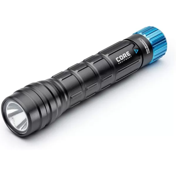 CORE 1500 Lumen CREE LED Rechargeable Camping Emergency Flashlight Lithium Ion Batteries Autodimming1000 Lumens