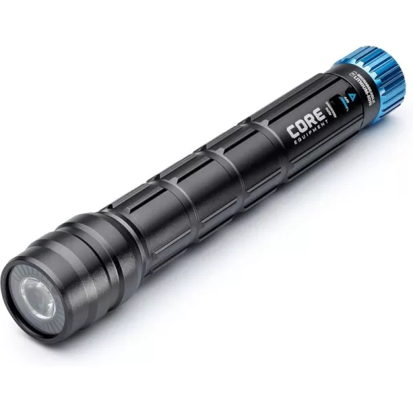 CORE 1500 Lumen CREE LED Rechargeable Camping Emergency Flashlight Lithium Ion Batteries Autodimming1500 Lumens