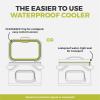 imageCORE Magnetic Leak Proof Cooler with Waterproof Zipper  Insulated Bag Portable Ice Chest Box  Best Soft Cooler for Food ampamp Beverages for Tailgating Car Camping Travel and Family Beach PicnicsShadow Gray