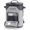 imageCORE Magnetic Leak Proof Cooler with Waterproof Zipper  Insulated Bag Portable Ice Chest Box  Best Soft Cooler for Food ampamp Beverages for Tailgating Car Camping Travel and Family Beach PicnicsShadow Gray