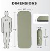 imageCORE Long Wide Self Inflating Camping Bed  Perfect Blow Up Mattress for Travel Car Camping ampamp Outdoor Use  Air ampamp Foam Filled Inflatable Sleeping Pad for AdultsRegular