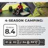 imageCORE Long Wide Self Inflating Camping Bed  Perfect Blow Up Mattress for Travel Car Camping ampamp Outdoor Use  Air ampamp Foam Filled Inflatable Sleeping Pad for AdultsRegular