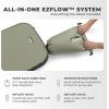 imageCORE Long Wide Self Inflating Camping Bed  Perfect Blow Up Mattress for Travel Car Camping ampamp Outdoor Use  Air ampamp Foam Filled Inflatable Sleeping Pad for AdultsLong Wide