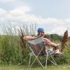 imageCore Equipment Tension Chair with Carry Bag Polyester GrayGrey