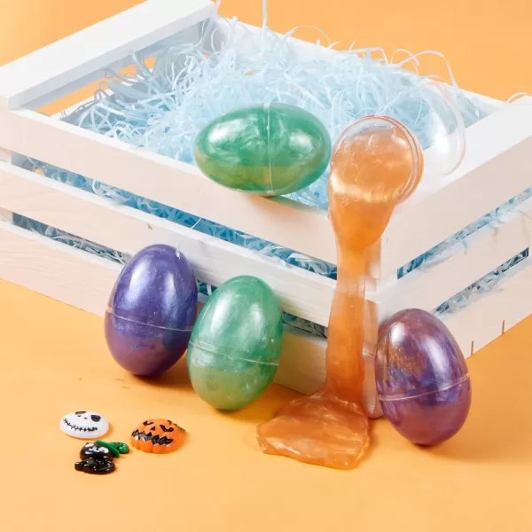 JOYIN 12 Pieces Slime Toys Slime Eggs with Stress Relief Toys for Halloween Party Favors Squishy Toy Squeeze Toys Kids Playing Toys While You are Working from Home
