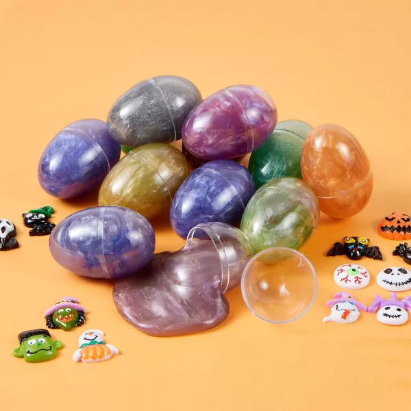 JOYIN 12 Pieces Slime Toys Slime Eggs with Stress Relief Toys for Halloween Party Favors Squishy Toy Squeeze Toys Kids Playing Toys While You are Working from Home