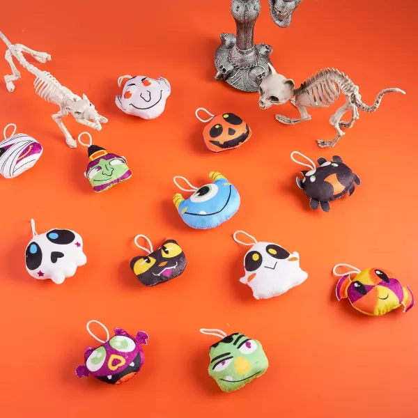 JOYIN 12 pcs Halloween Mini Plush Toy in Blind Bags Halloween Mystery Toy Surprise Bag Plush Toy Assortments for Kids Halloween Party Favors Trick or Treat Gift Exchange Halloween Goodie Fillers