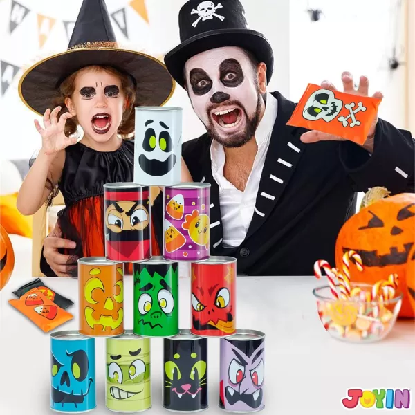 JOYIN 13 Pcs Halloween Carnival Can Bean Bag Toss Games for Kids ampamp Adults Trick or Treat Decoration Home Decor Party Favors Supplies Homeschooling Backyard GameFunny Bean Bag Games