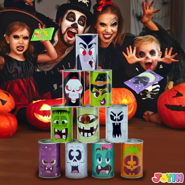 JOYIN 13 Pcs Halloween Carnival Can Bean Bag Toss Games for Kids ampamp Adults Trick or Treat Decoration Home Decor Party Favors Supplies Homeschooling Backyard GameCarnival Games