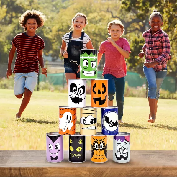 JOYIN 13 Pcs Halloween Carnival Can Bean Bag Toss Games for Kids ampamp Adults Trick or Treat Decoration Home Decor Party Favors Supplies Homeschooling Backyard GameToss Game