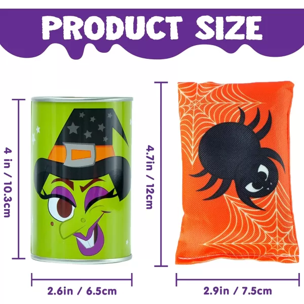 JOYIN 13 Pcs Halloween Carnival Can Bean Bag Toss Games for Kids ampamp Adults Trick or Treat Decoration Home Decor Party Favors Supplies Homeschooling Backyard GameCarnival Games