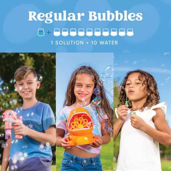 JOYIN 32 oz Bubble Solution Refills Close to 1L 25 Gallon Big Bubble Solution Bubble Concentrated for Easter Bubbles Bubble Machine Bubble Gun Bubble Wands Bubble Mower Bubble Juice RefillsRed