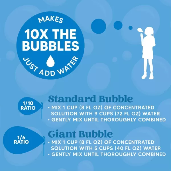 JOYIN 32 oz Bubble Solution Refills Close to 1L 25 Gallon Big Bubble Solution Bubble Concentrated for Easter Bubbles Bubble Machine Bubble Gun Bubble Wands Bubble Mower Bubble Juice RefillsPink